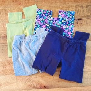 Girls set of 4 leggings - the growing bundle!
